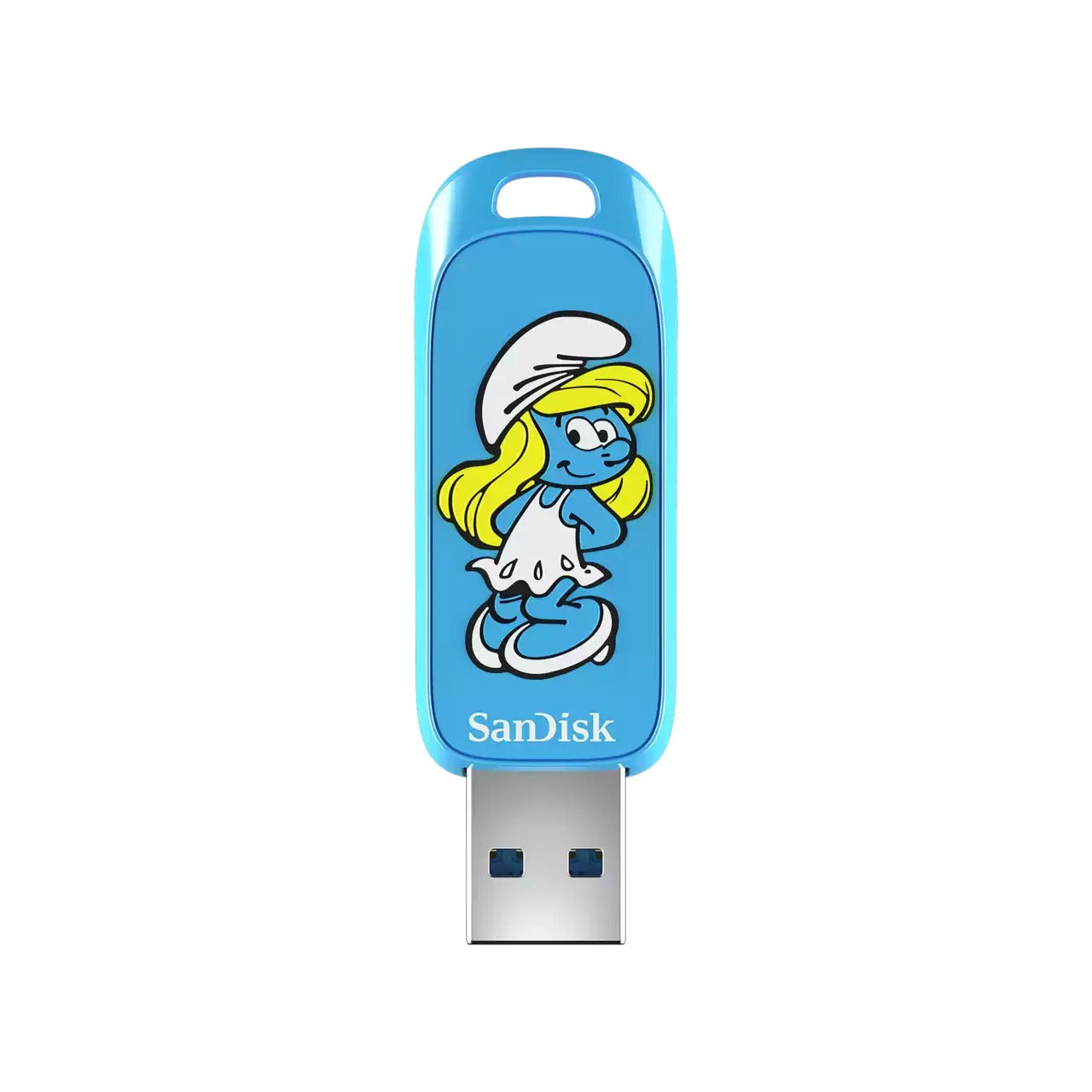 Sandisk Smurfs 256GB USB 3.2 Gen 1 Type-A 130MB/s Read USB Flash Drive (Smurfette Ed.)

