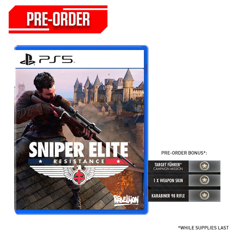 PS5 Sniper Elite: Resistance Pre-Order Downpayment