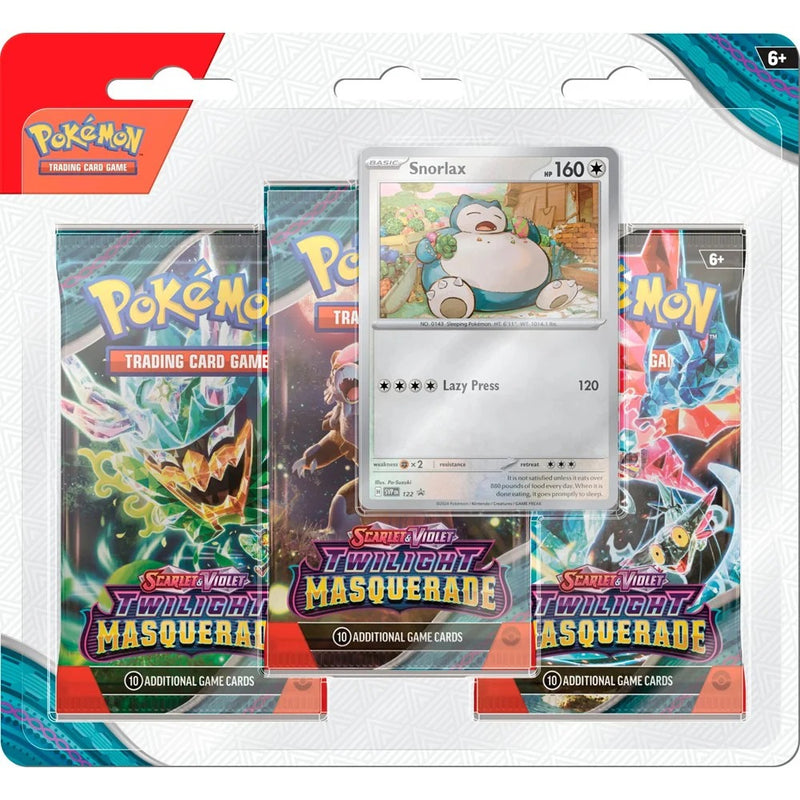 Pokemon Trading Card Game SV06 Scarlet & Violet Twilight Masquerade 3 Blister Pack | DataBlitz