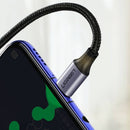 UGreen USB-C To Angled USB-C 2.0 Round Cable M/M Aluminum Shell Nickel Plating | DataBlitz