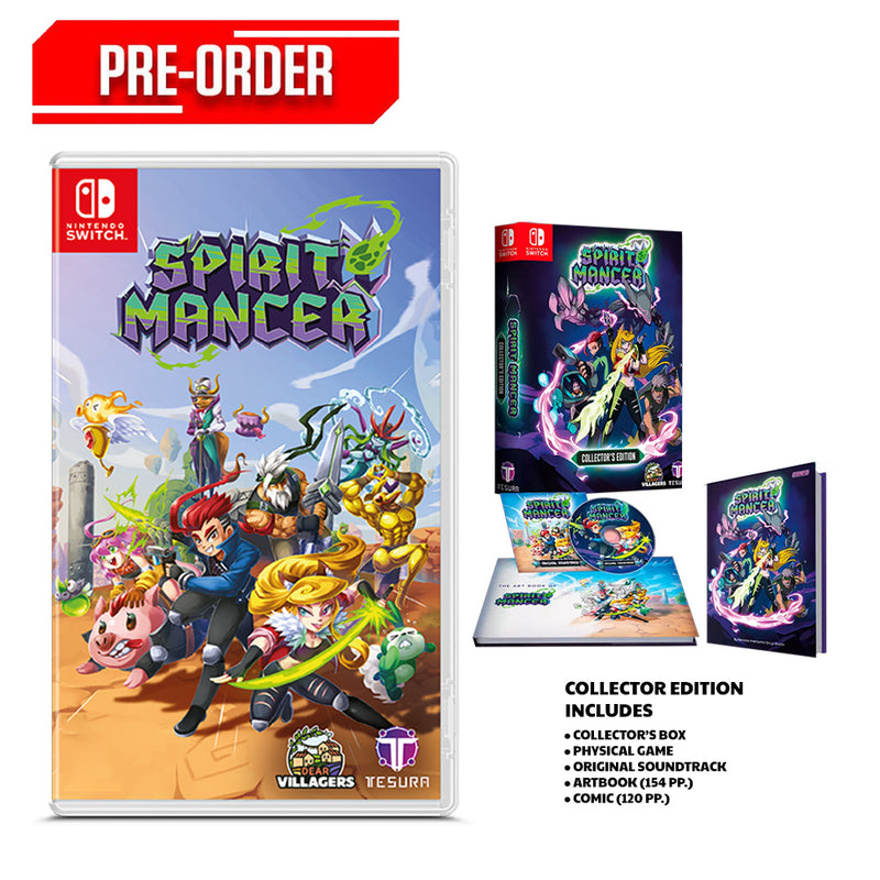 Nintendo Switch Spirit Mancer Collector Edition Pre-Order Downpayment