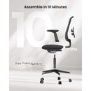 ProtoArc Flexer Mesh Ergonomic Office Chair (Black) (CP016457)