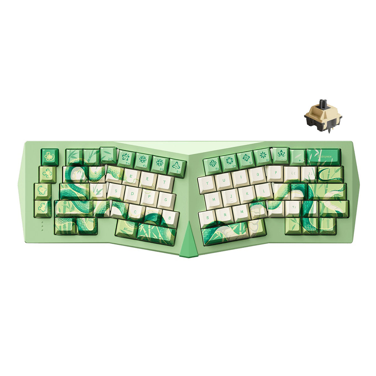 Akko Year of Snake Armor Aluminum Case Alice Side RGB Multi-Mode Hot-Swappable Keyboard