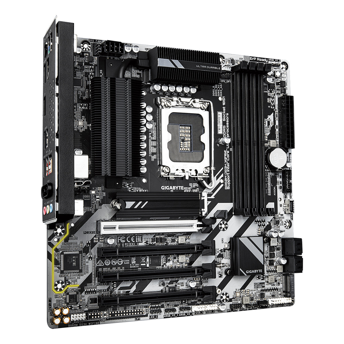 Gigabyte B860M DS3H WiFi6E DDR5 Intel UD Motherboard