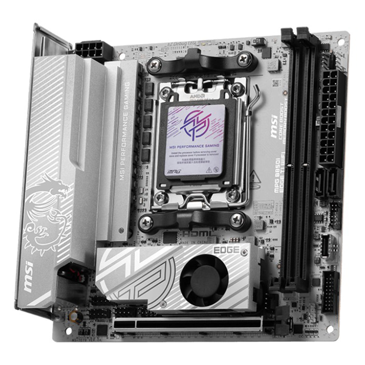 MSI MPG B850I Edge Ti WiFi DDR5 AMD Motherboard