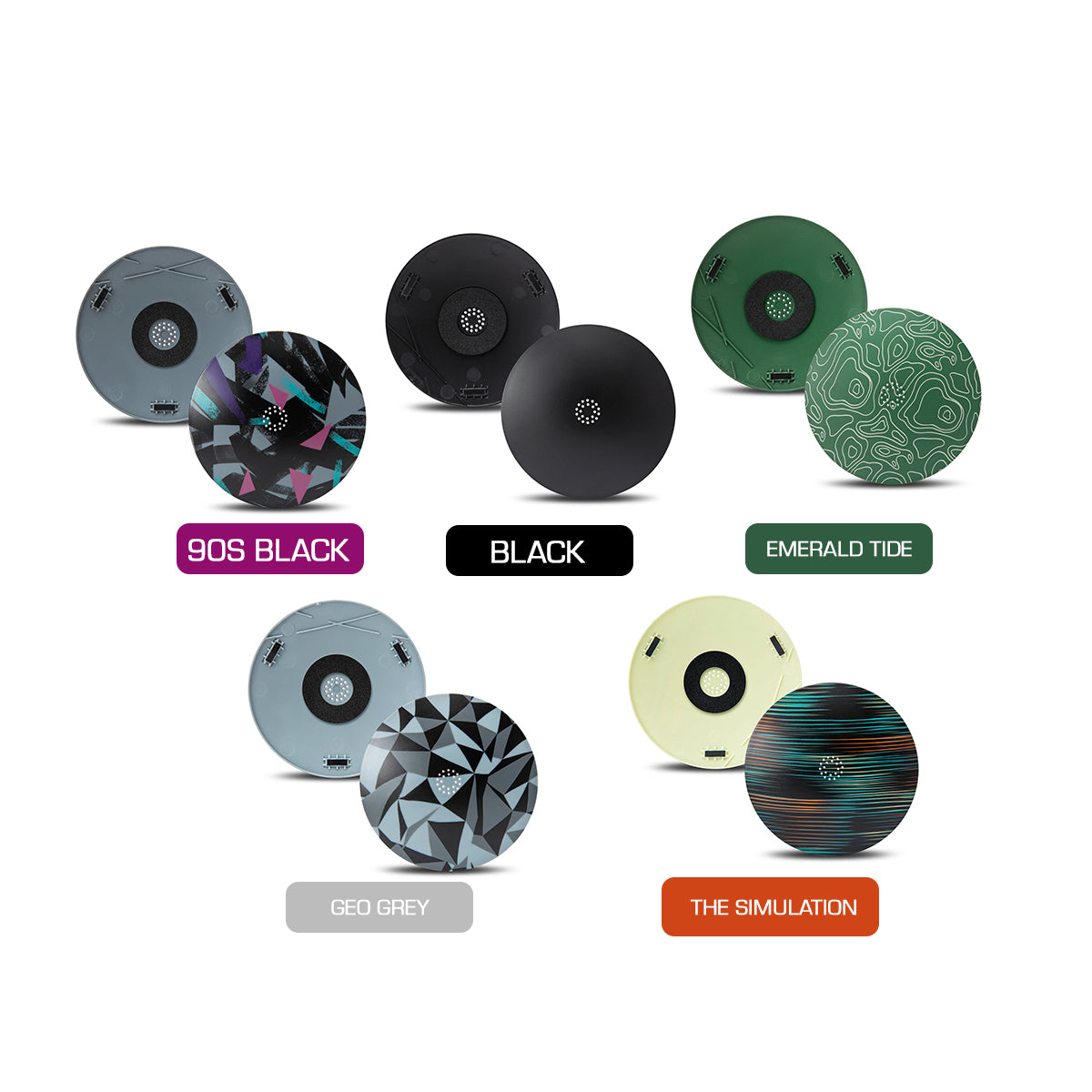 Wicked Cushions WC Side Speaker Plates for Audeze Maxwell 2 Headsets