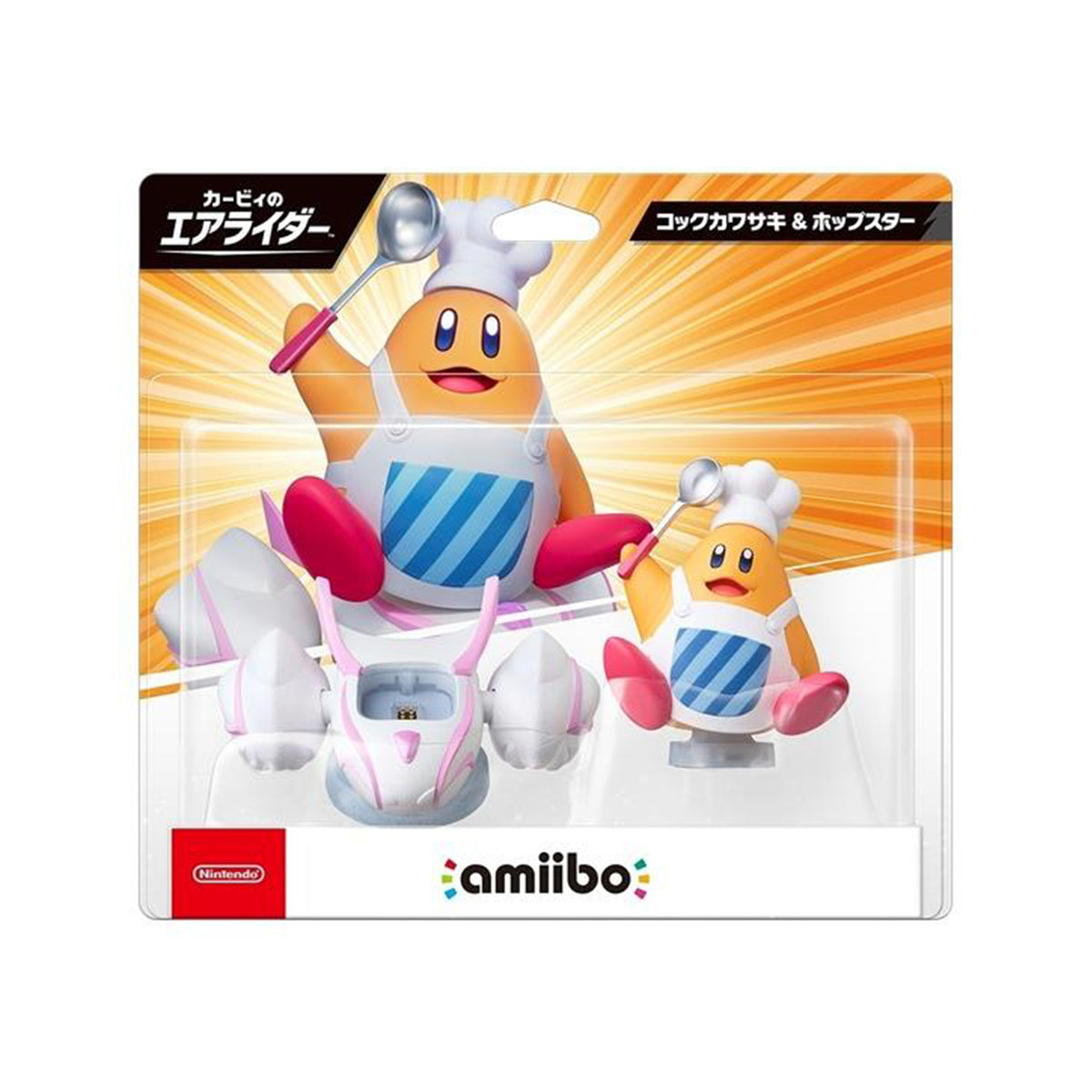 Nintendo Amiibo Kirby Air Riders Cook Kawasaki & Hopstar (JPN)