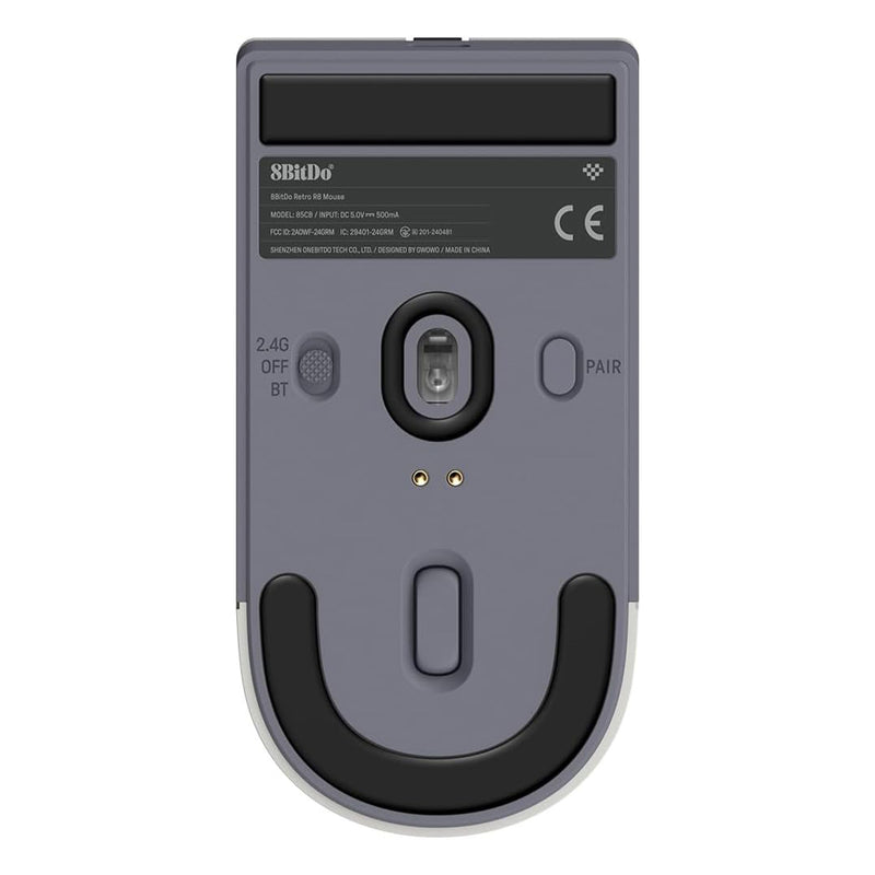 8Bitdo Retro R8 Tri-Mode Mouse with Charging Dock N Edition (85CB)
