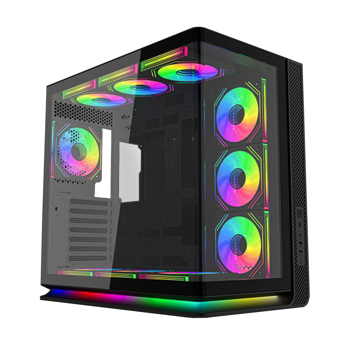 Frontier Trendsonic Levare Dual-chamber ATX Case (Black)