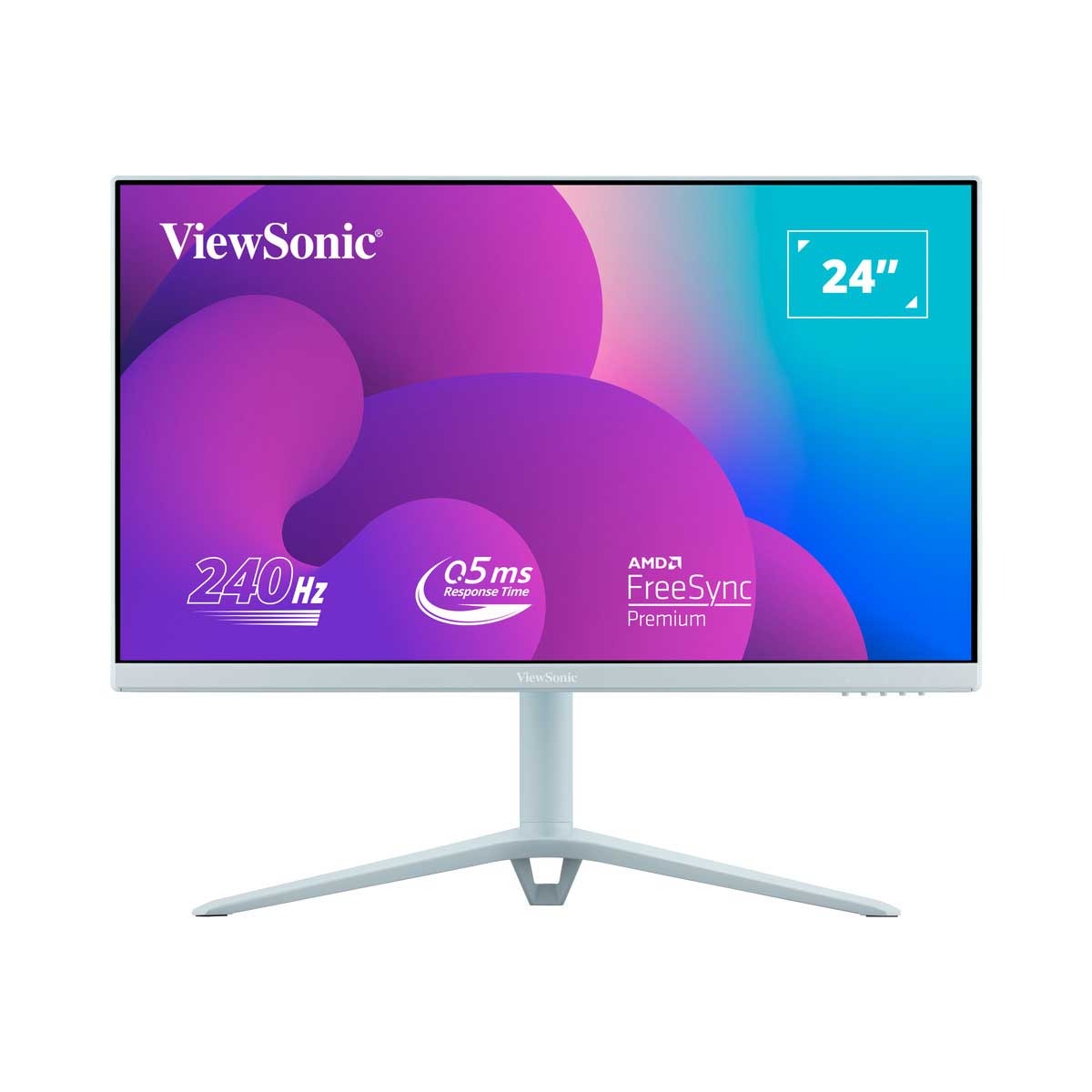 ViewSonic VX2428AJ-BL 24" FHD (1920x1080) 240Hz 0.5ms Fast IPS Gaming Monitor (Pastel Blue)