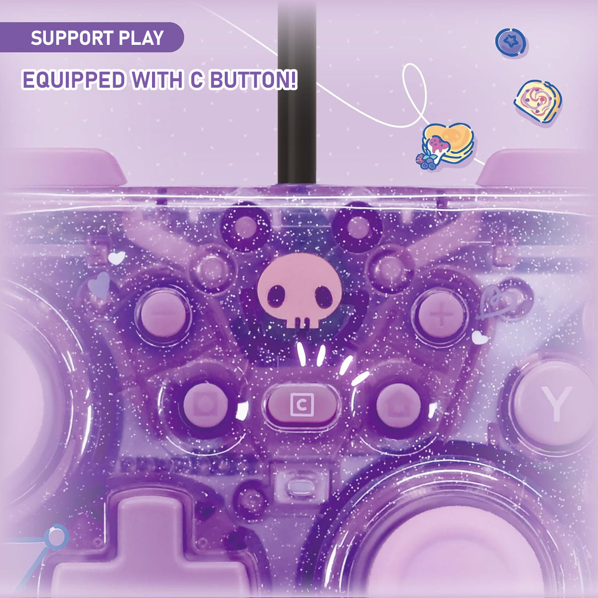 Horipad Turbo Mini for Nintendo Switch 2 (Kuromi) (NSX-233A)