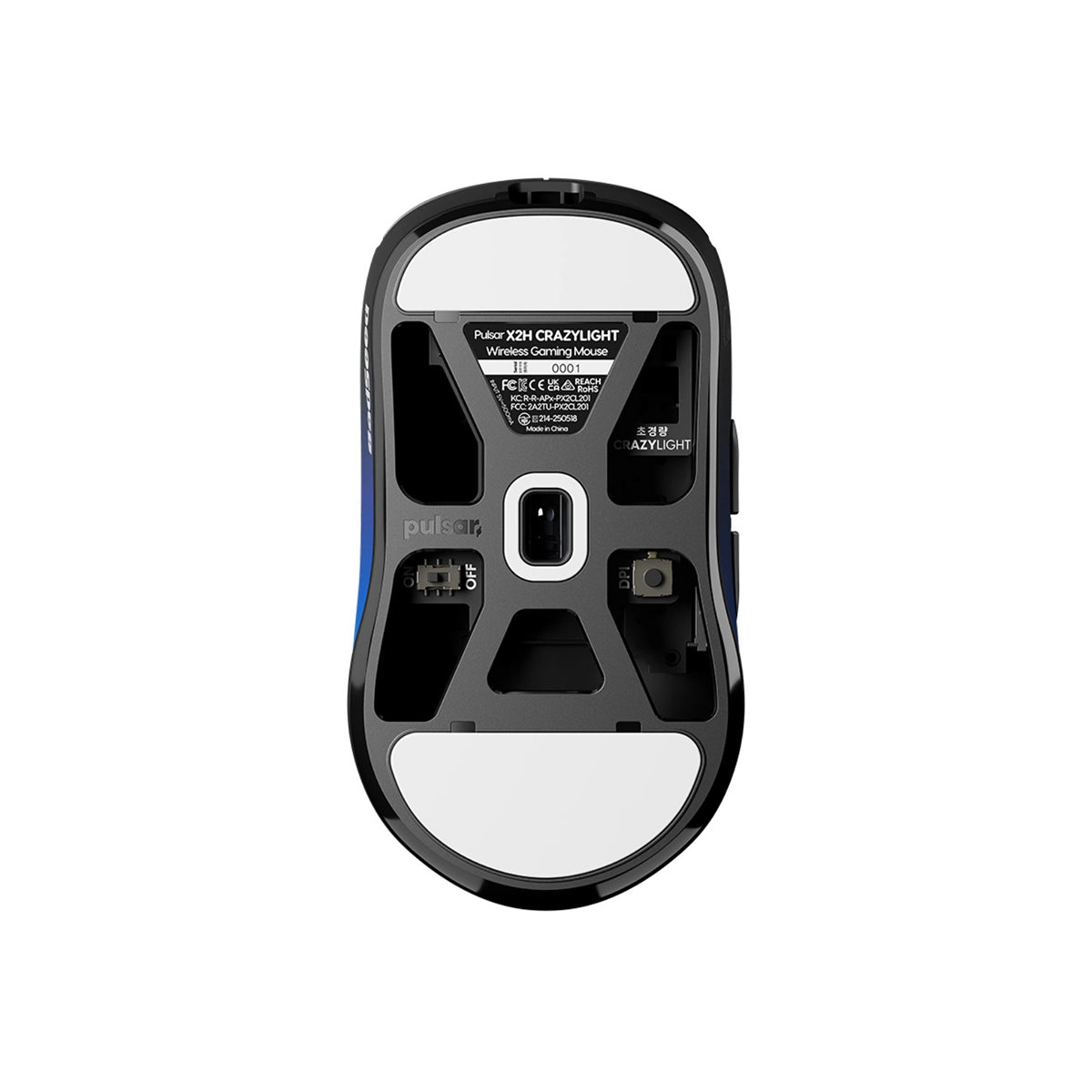 Pulsar X2H CrazyLight BadSeed Tech Edition 8K Polling Rate Gaming Mouse Medium (PX2HCL220)