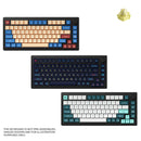 Akko MOD 007B HE DIY Kit With OSA Keycap Set 187-Key Black (Akko Cream Yellow Magnetic Switch)
