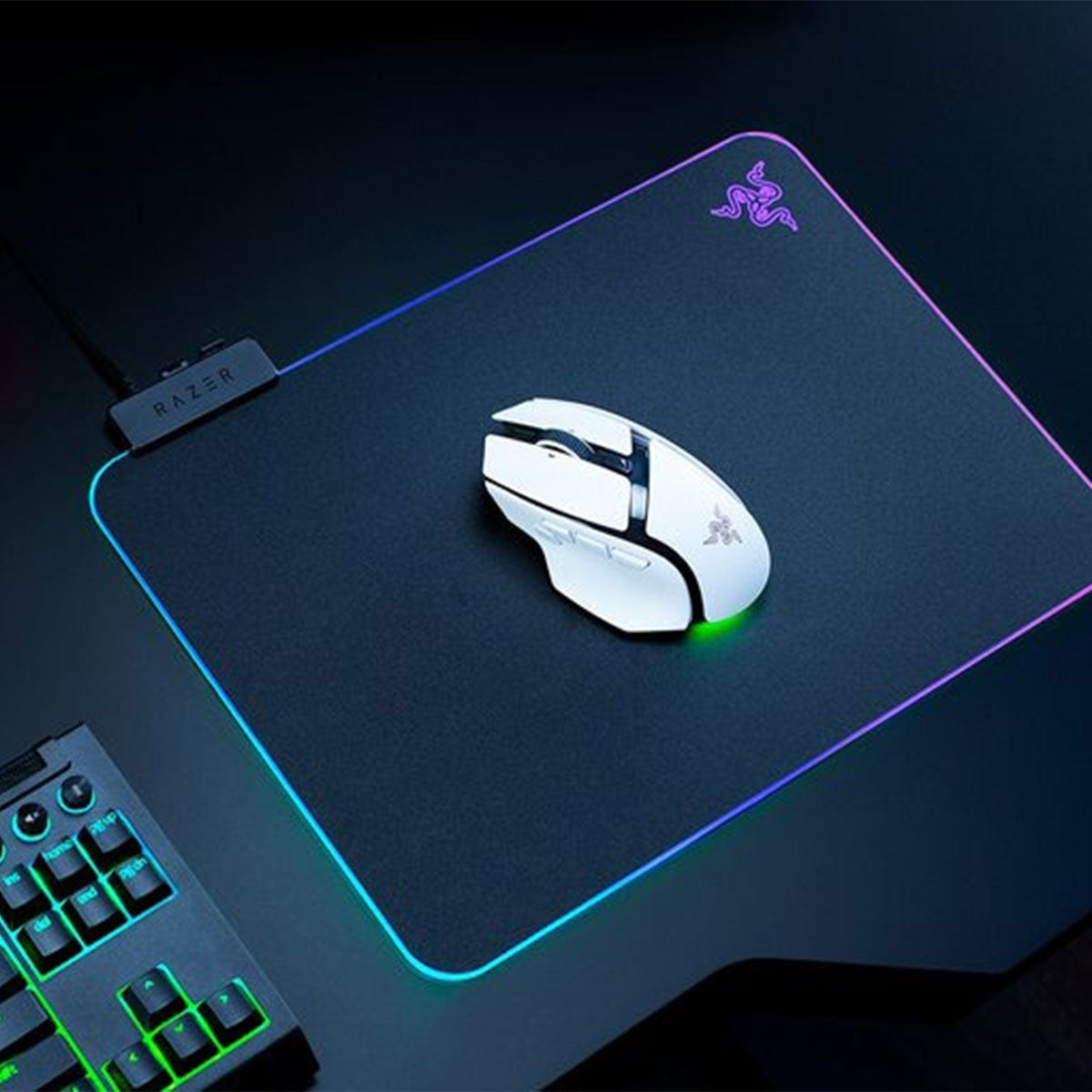 Razer Basilisk V4 HyperSpeed Customizable Wireless Ergonomic Gaming Mouse 