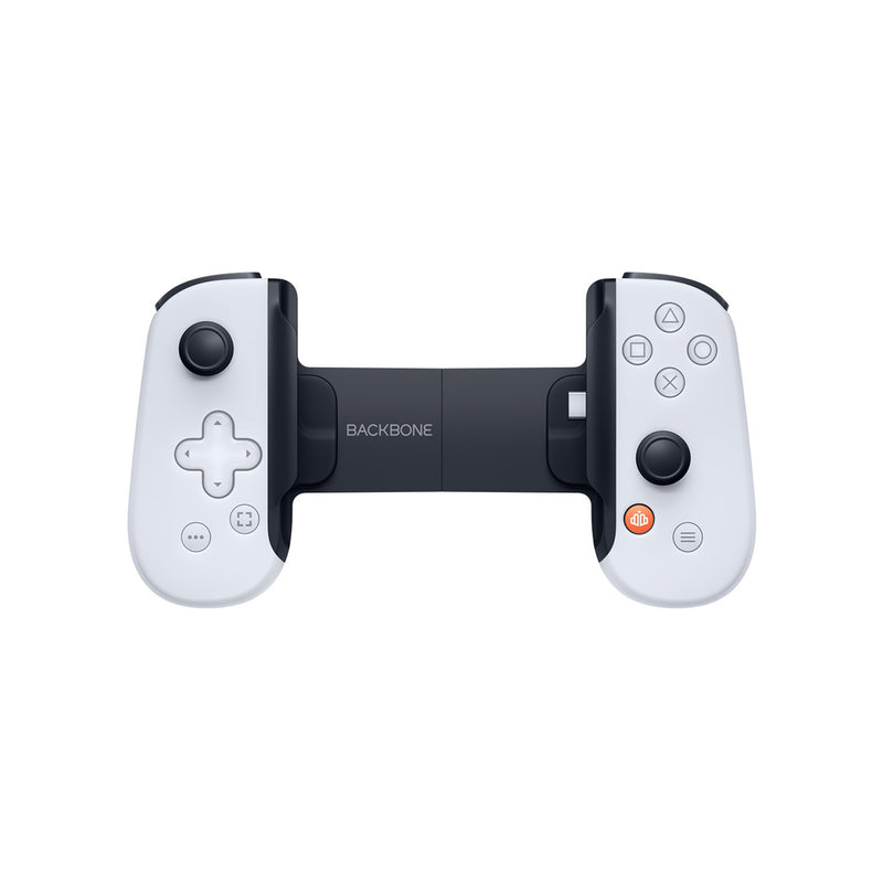 Backbone One V2 Playstation Edition USB-C (2nd Gen) Mobile Gaming Controller for iPhone/Android (White)
