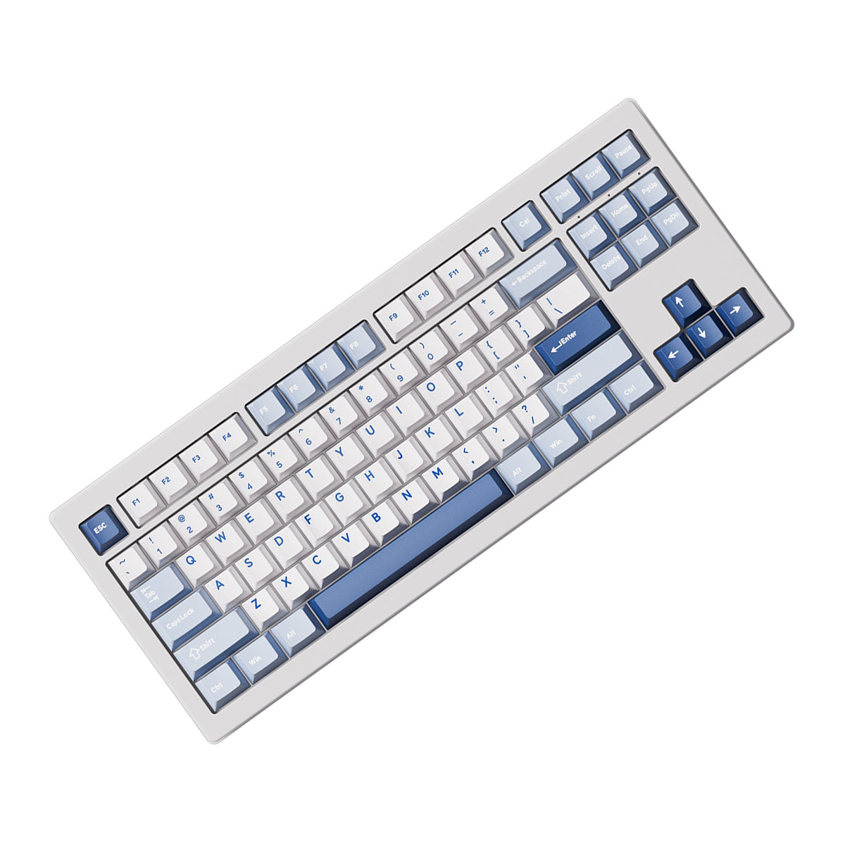Akko 5087 V3 Glacier Multi-Mode RGB Hot-Swappable Mechanical Keyboard (Akko V3 Piano Pro Switch)