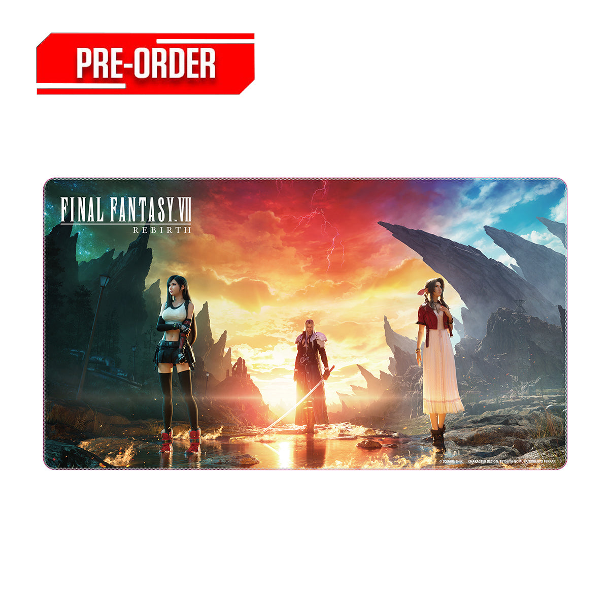 Final Fantasy VII Rebirth - Key Art Playmat