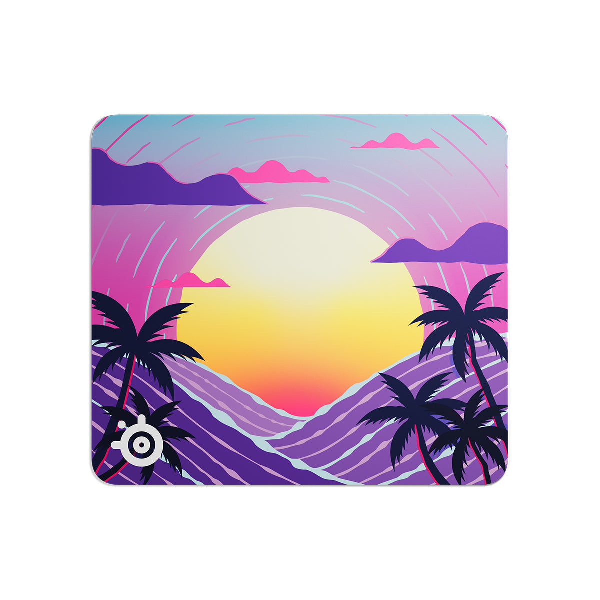 Steelseries QCK Cloth Mousepad (Neon Sunset)