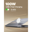 Ugreen Nexode USB-C to USB-C 100W PD Fast Charging Retractable Cable - 1m (White) (L531/95673)