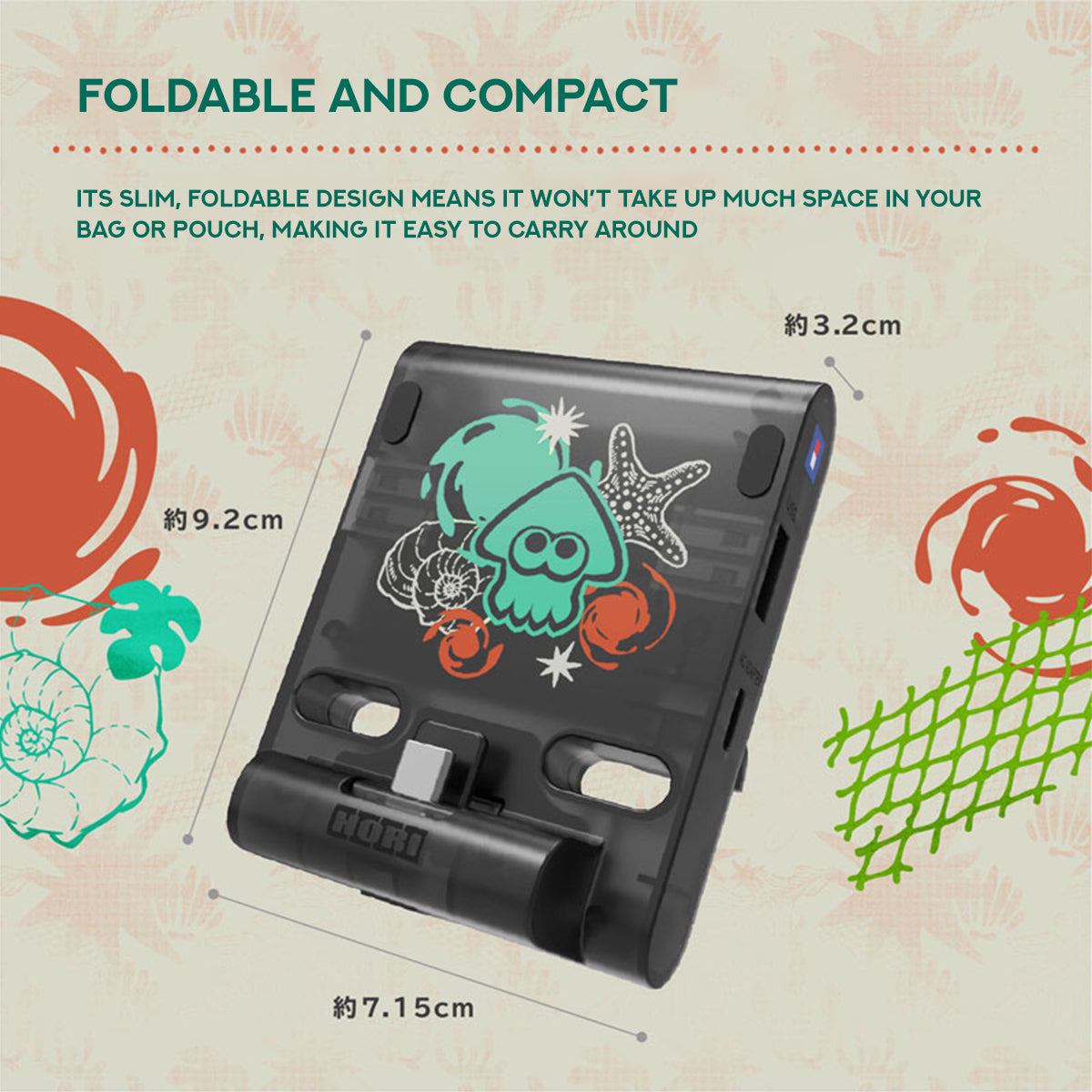 Hori Dual USB PlayStand for Nintendo Switch 2 (Splatoon Raiders) (NSX-242A)