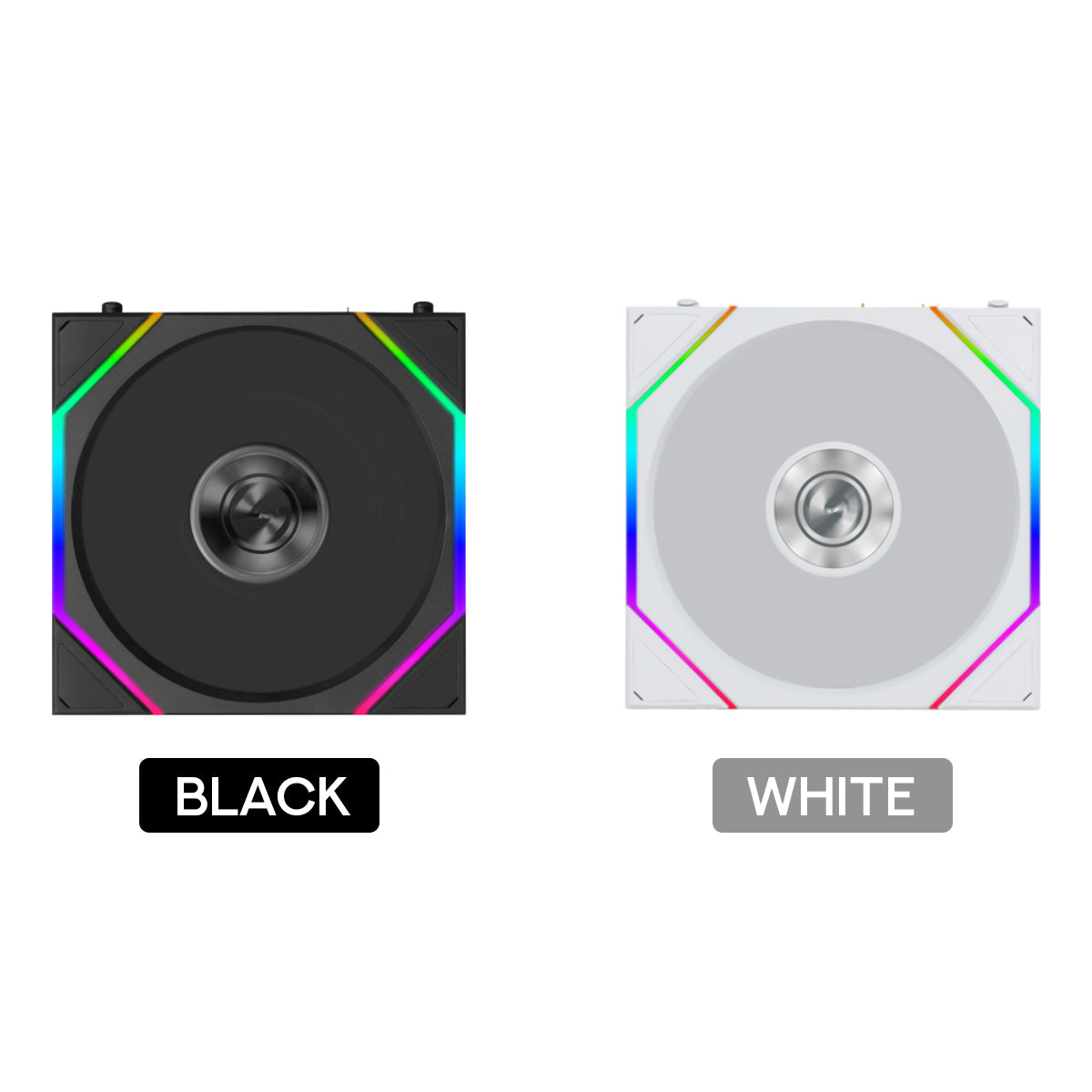 Lian Li Uni Fan TL Flex Single 120mm Cooling Fan (Black, White)