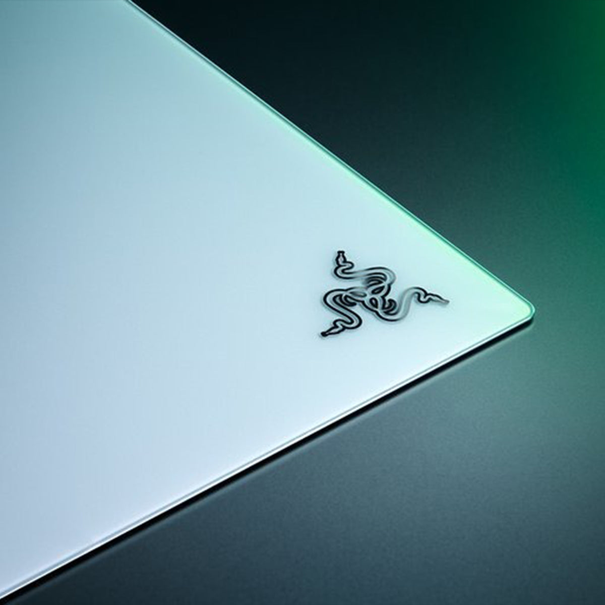 Razer Atlas Pro Ultra-Thin Premium Tempered Glass Gaming Mouse Mat (White)
