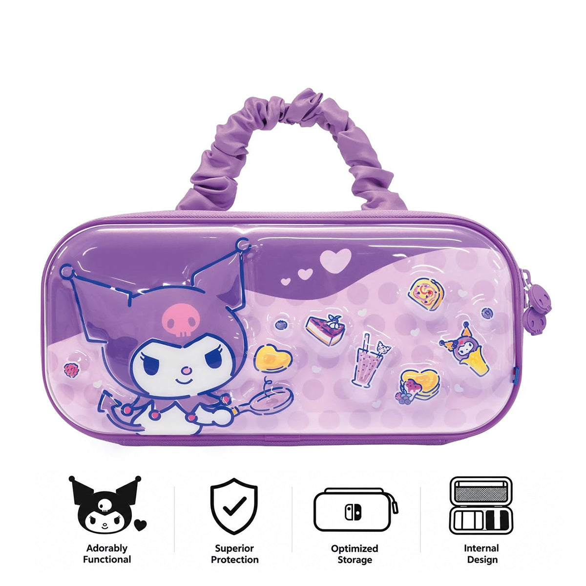 Hori 3D Hybrid Hard Pouch for Nintendo Switch 2 (Kuromi) (NSX-235A)