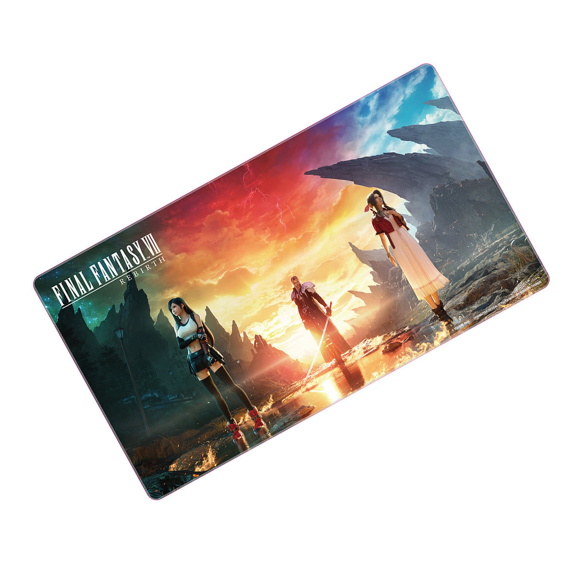 Final Fantasy VII Rebirth - Key Art Playmat