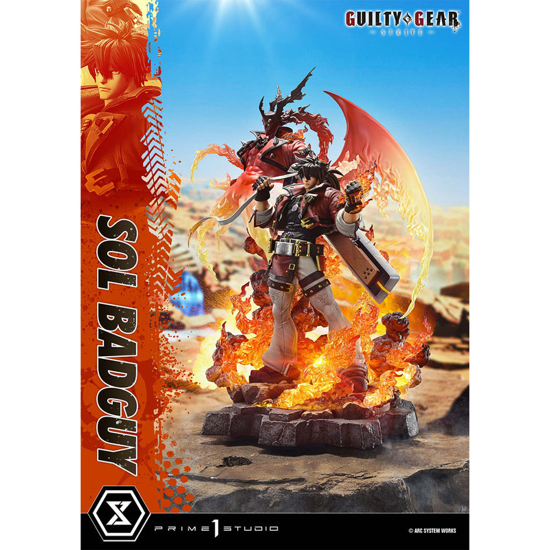 Ultimate Premium Masterline Guilty Gear Strive - Sol Badguy | DataBlitz