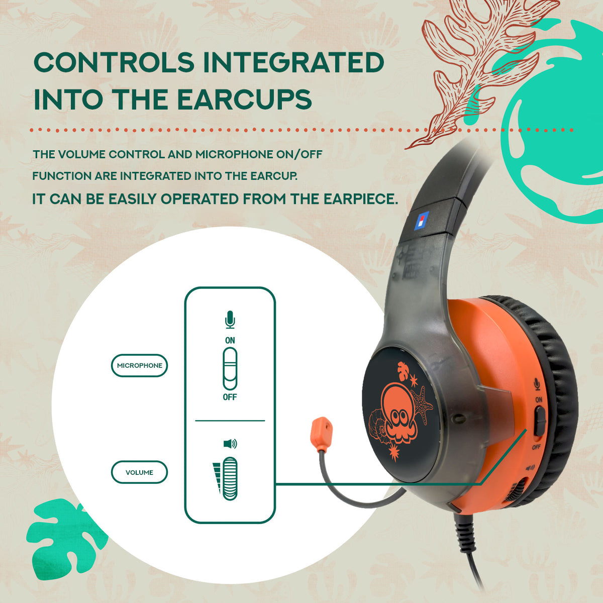 Hori Gaming Headset for Nintendo Switch 2 (Splatoon Raiders) (NSX-240A)