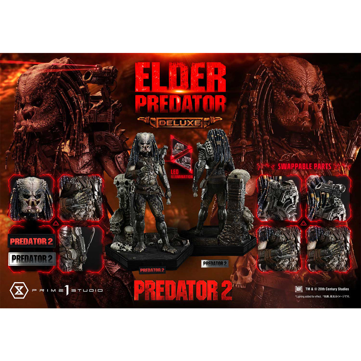 Museum Masterline Predator 2 (Film) Elder Predator