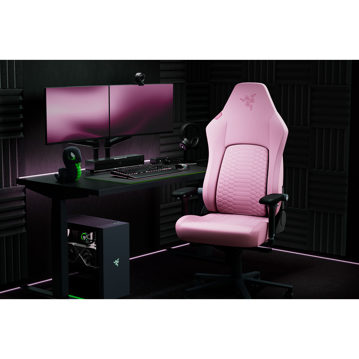 Razer Iskur V2 NewGen Ergonomic Gaming Chair w/ Breathable Comfort