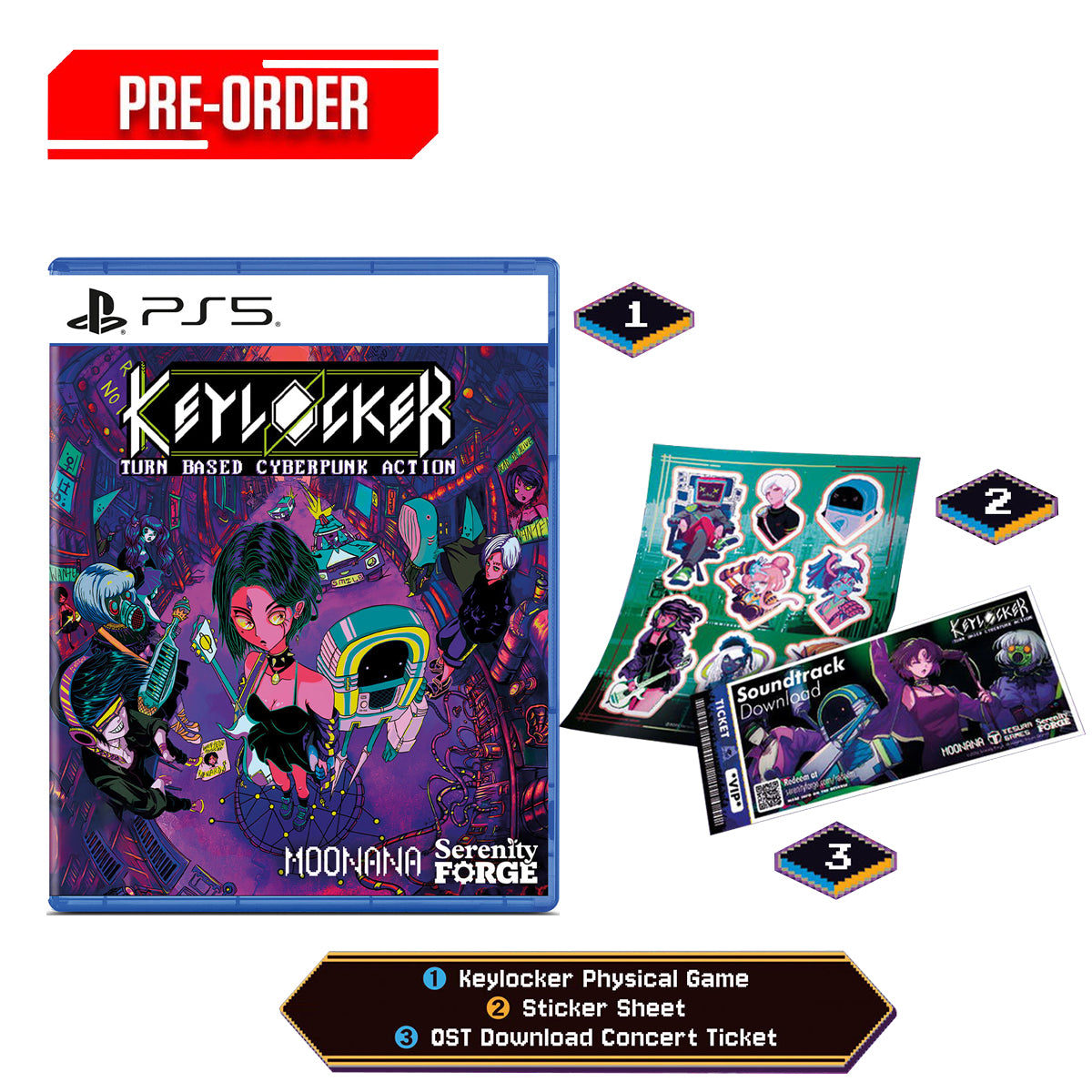 Keylocker Turn Based Cyberpunk Action | DataBlitz