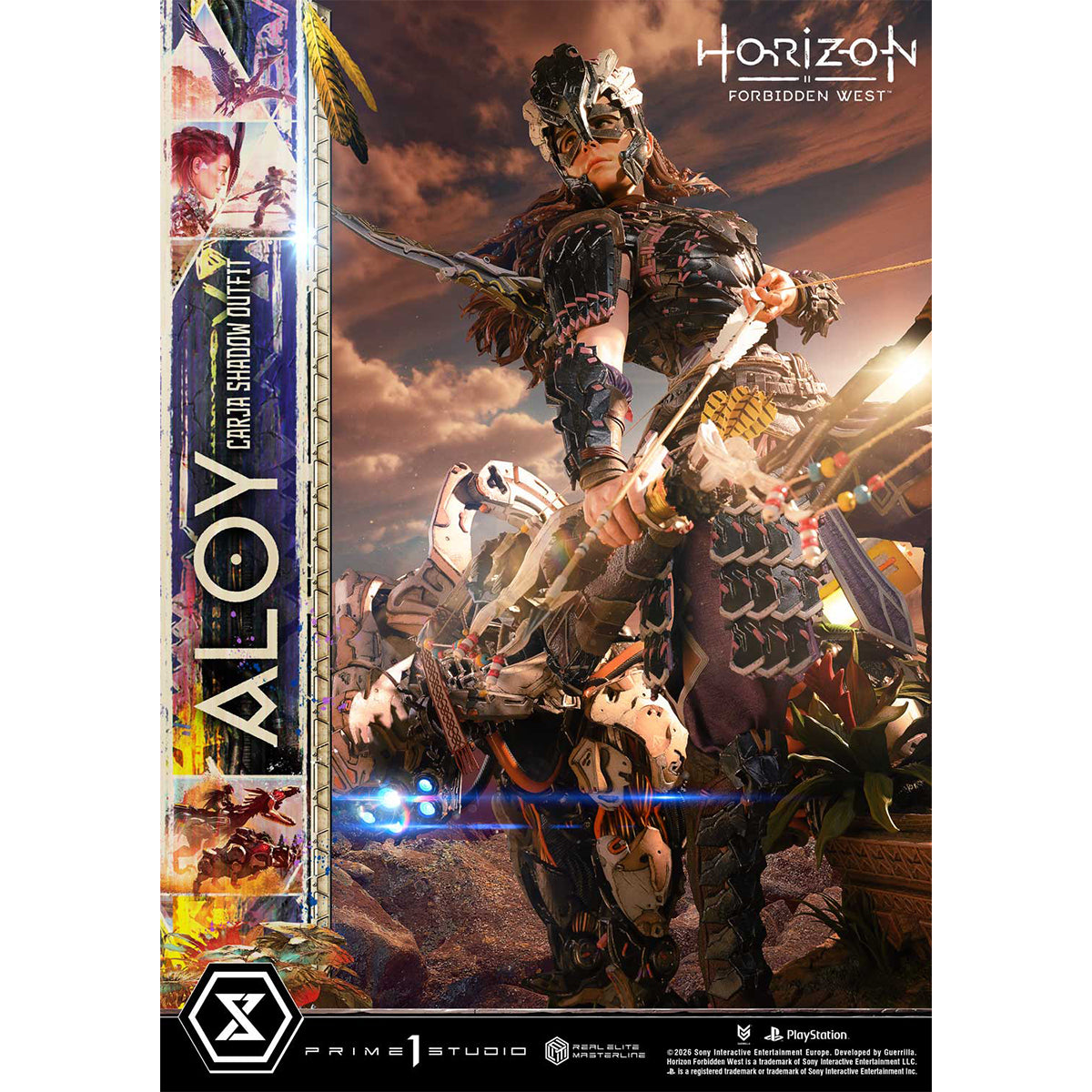 Real Elite Masterline Horizon Forbidden West Aloy Carja Shadow Outfit