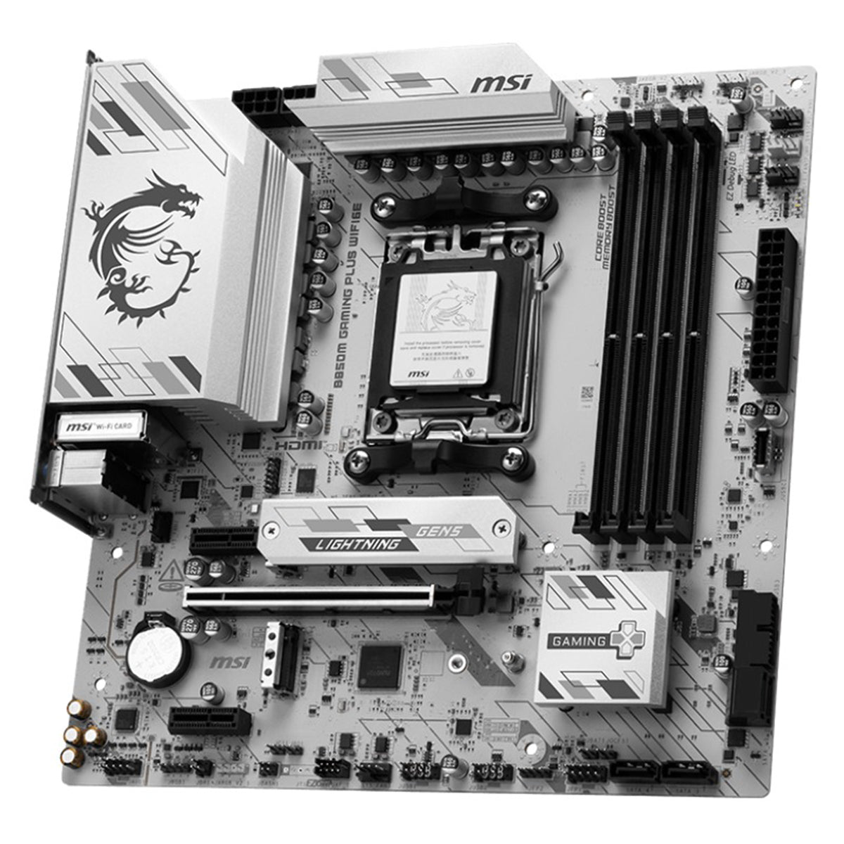 MSI B850M Gaming Plus WiFi6E DDR5 AMD Motherboard
