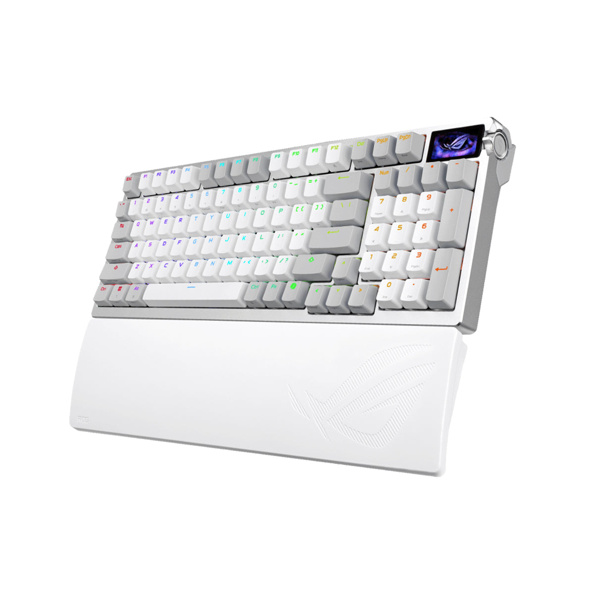 Asus M902 ROG Azoth 96% Wireless Analog Gaming Keyboard (ROG HFX V2 Magnetic Switch) (White)