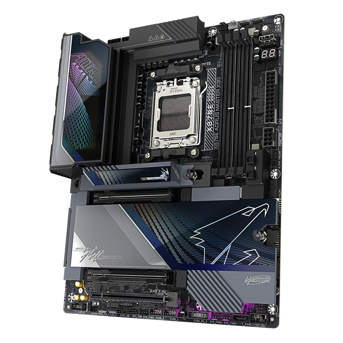 Gigabyte X870E Aorus Master X3D DDR5 AMD Gaming Motherboard