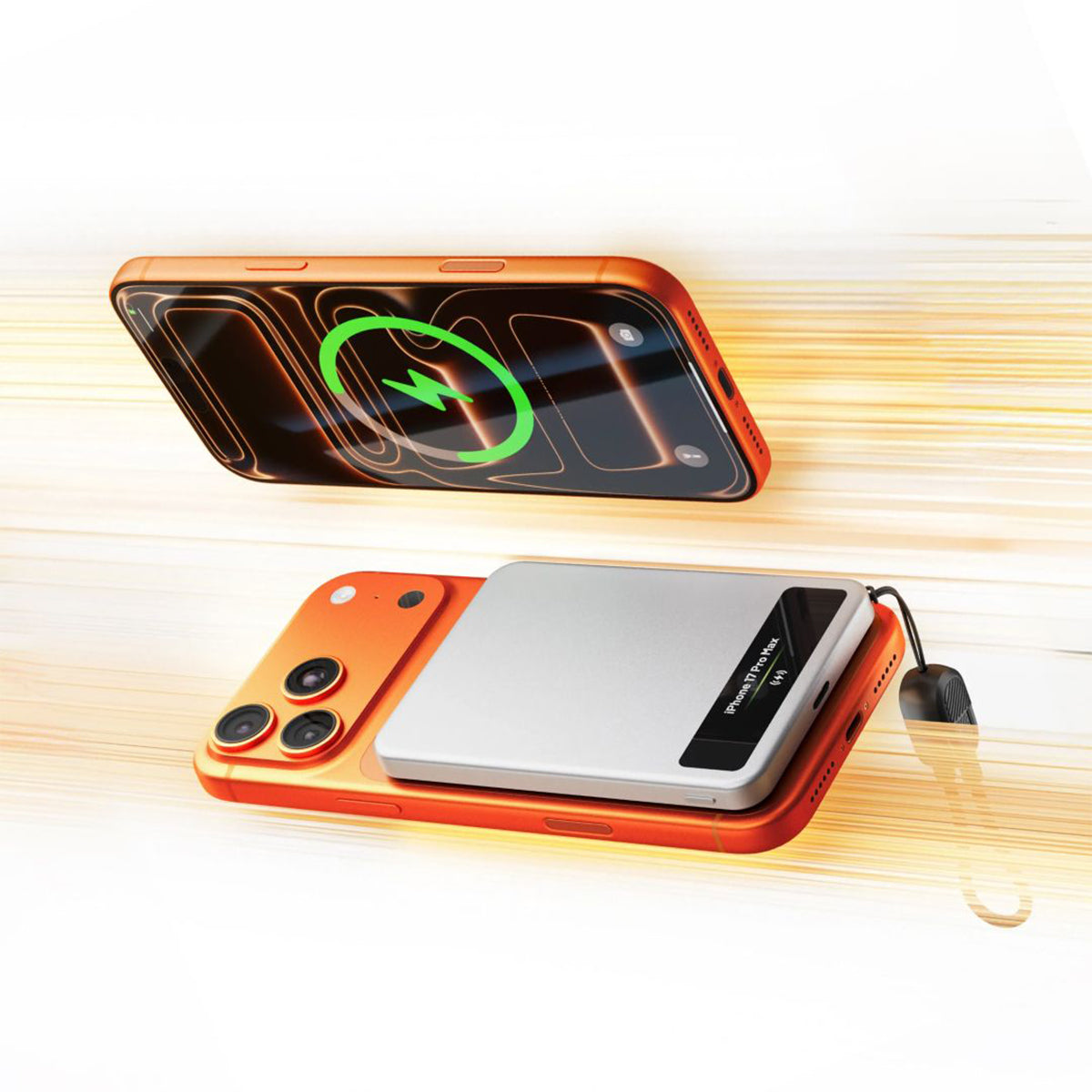 Sharge Smart Magnetic Power Bank 5000mAh 15W (Silver) (M8)