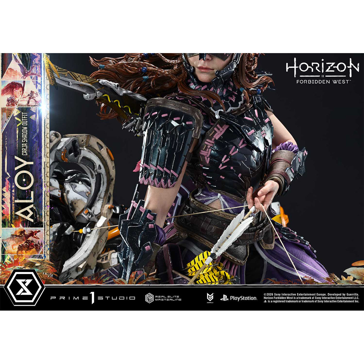 Real Elite Masterline Horizon Forbidden West Aloy Carja Shadow Outfit
