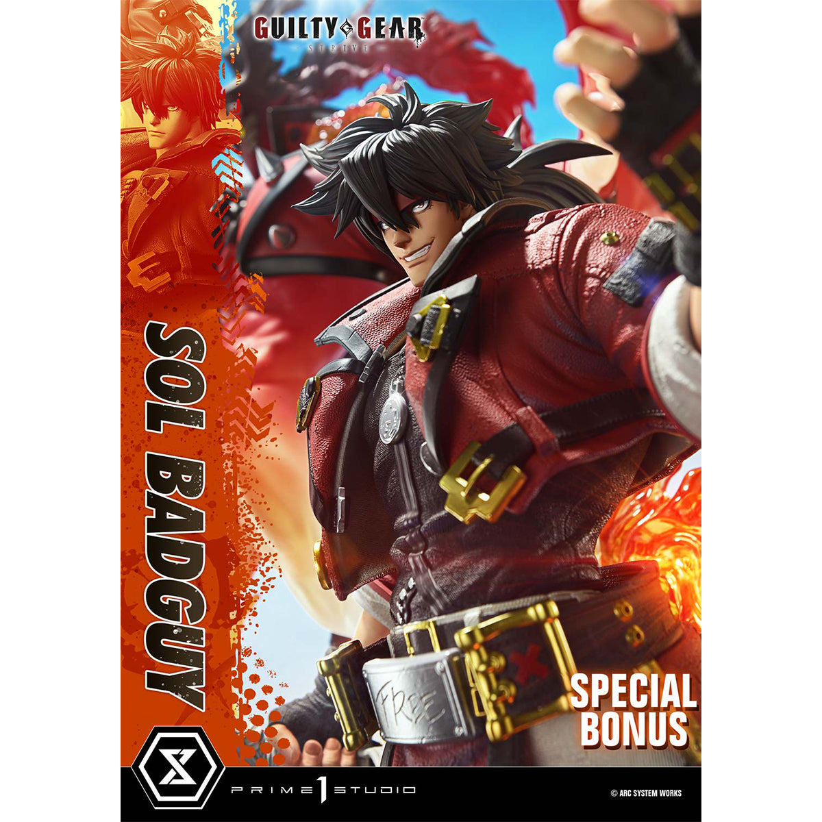 Ultimate Premium Masterline Guilty Gear Strive - Sol Badguy | DataBlitz