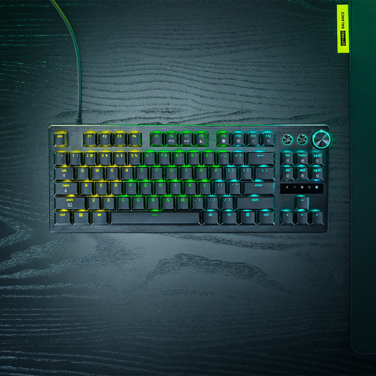 Razer Huntsman V3 Pro Low-Profile Tenkeyless 8KHz Analog Optical Esports Keyboard (Black)
