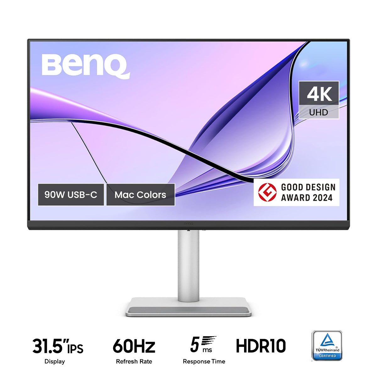 BENQ MA320U 31.5" IPS (3840X2160) 60Hz 5Ms 4K HDR10 Monitor For Macbook