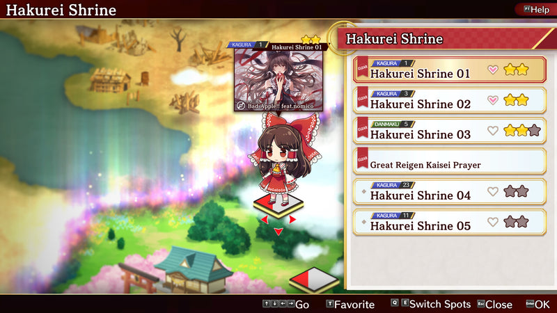 Nintendo Switch Touhou Danmaku Kagura Phantasia Lost | DataBlitz