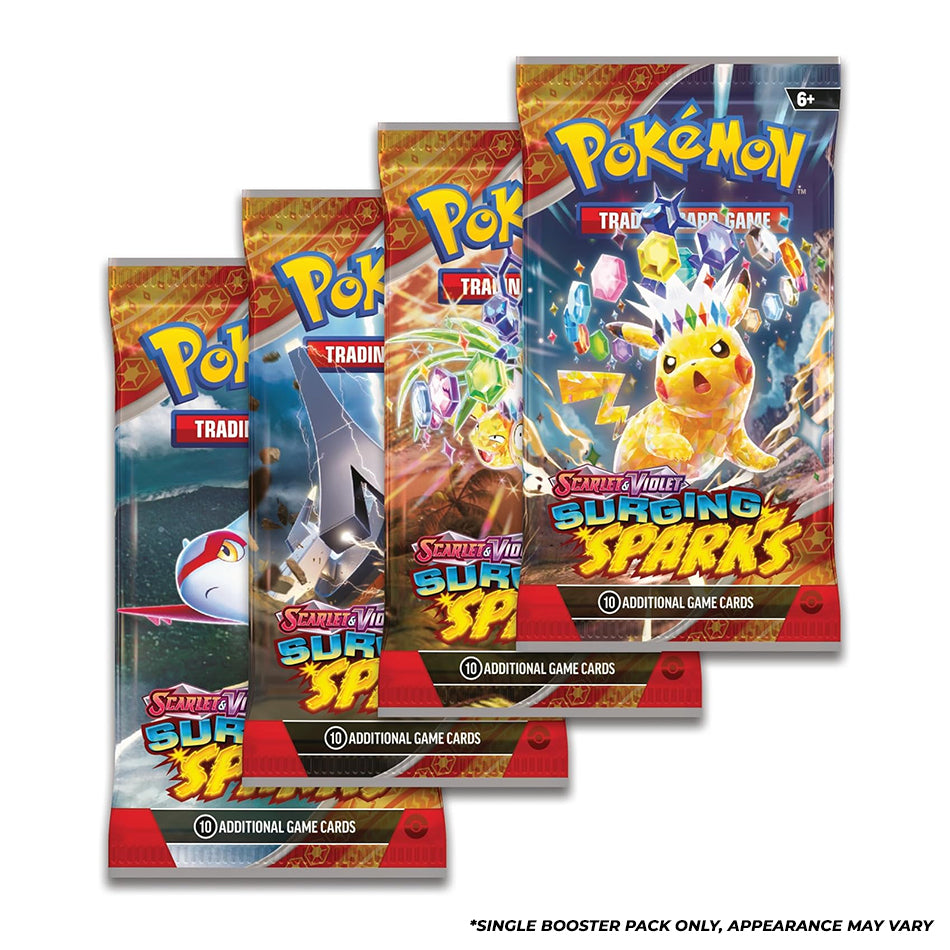 Pokemon Trading Card Game SV08 Scarlet & Violet Surging Sparks Booster Pack (191-41312)