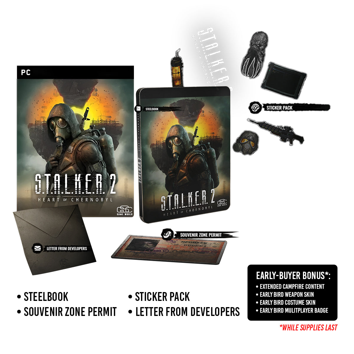 S.T.A.L.K.E.R. 2 Heart of Chornobyl Day One Edition PC