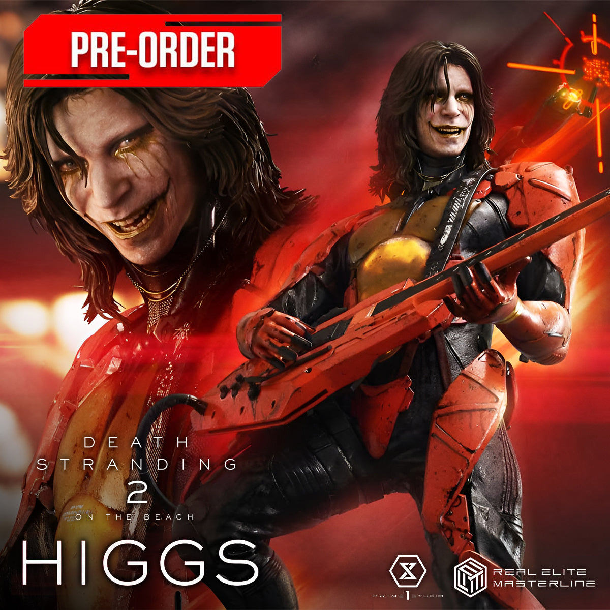 Real Elite Masterline Death Stranding 2: On the Beach Higgs | DataBlitz