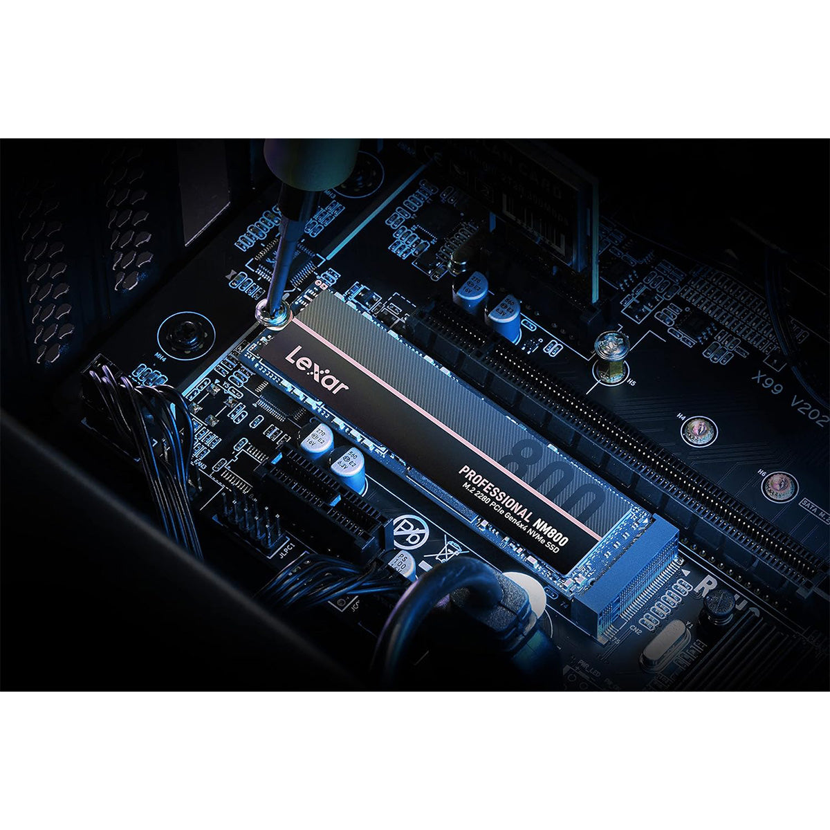 Lexar NM800 M.2 2280 7000MB/s Read PCIe Gen4x4 NVMe SSD (512GB, 1TB) (LNM800X512G-RNNNG, LNM800X001T-RNNNG)