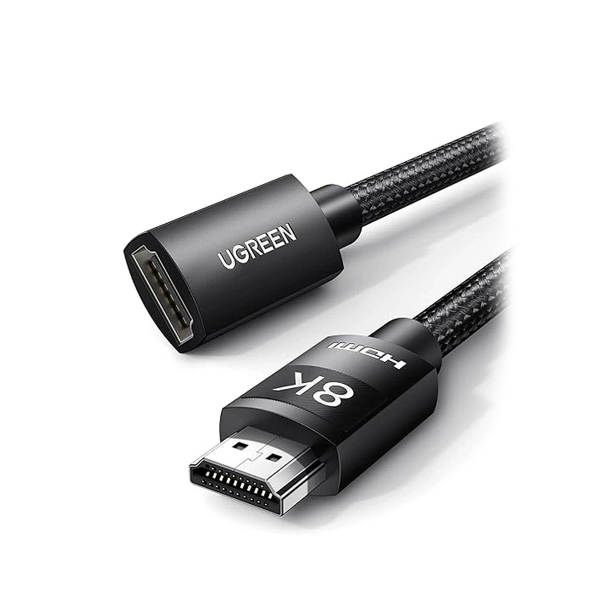 Ugreen HDMI 8K Male to Female Extension Cable - 1m (Black) (HD151/40447)