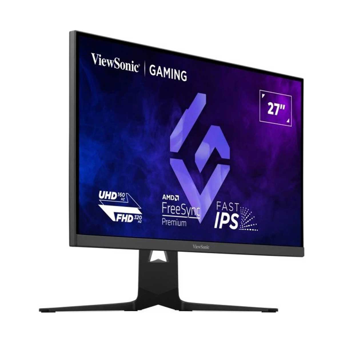 ViewSonic XG275D1-4K 27" (3840x2160) Dual Mode (UHD at 160Hz or FHD at 320Hz) 0.5ms MPRT Fast IPS Gaming Monitor