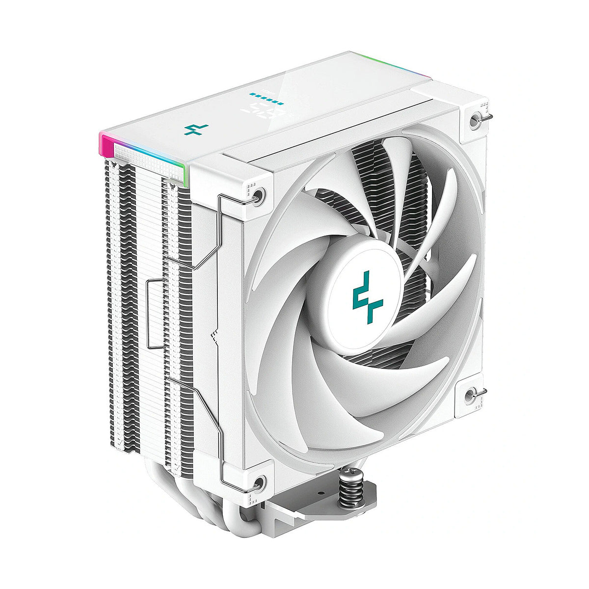 Deepcool AK400 Digital WH CPU Cooler With a Status Display (White) (R-AK400-WHADMN-G)